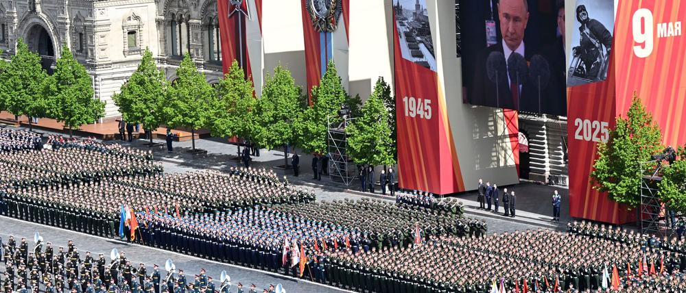 Der 80. Jahrestag des Sieges der Sowjetunion über Nazi-Deutschland wird in Russland groß gefeiert.