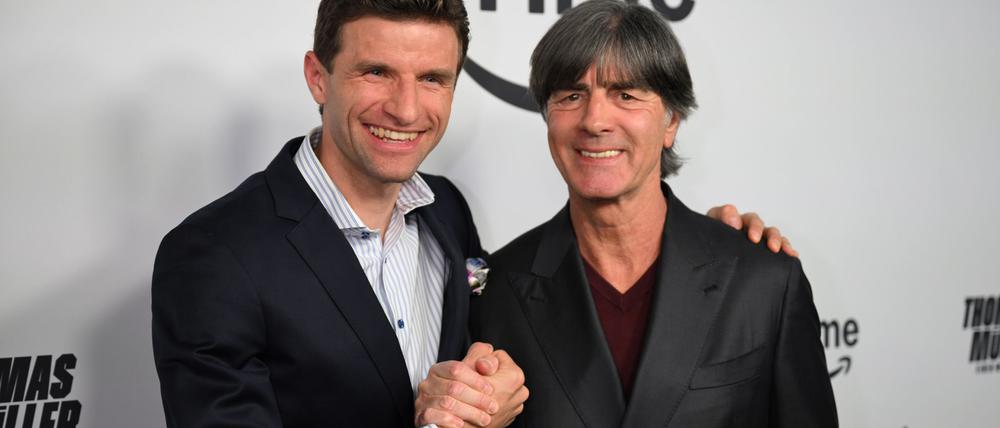 Thomas Müller und Joachim Löw