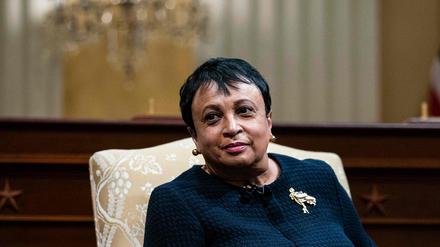 Die Leiterin der US-Kongressbibliothek, Carla Hayden (Archivbild)