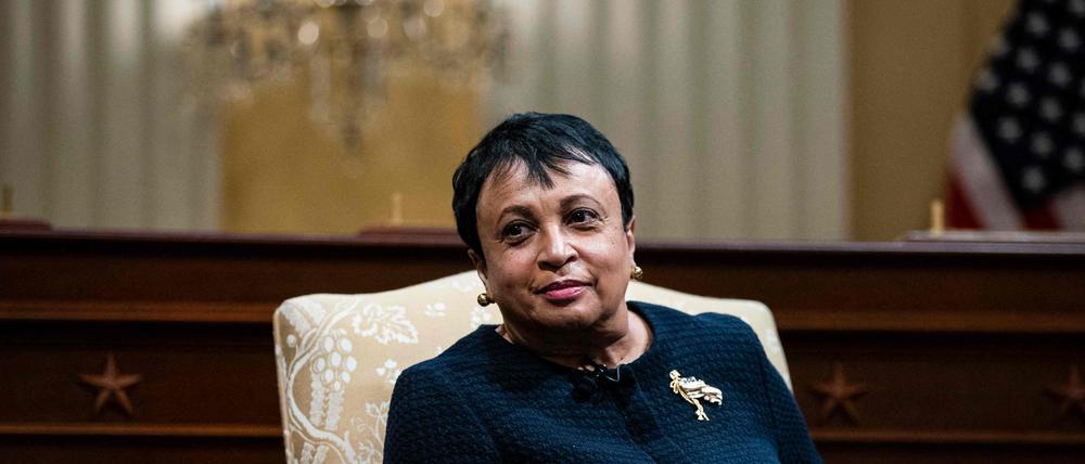 Die Leiterin der US-Kongressbibliothek, Carla Hayden (Archivbild)