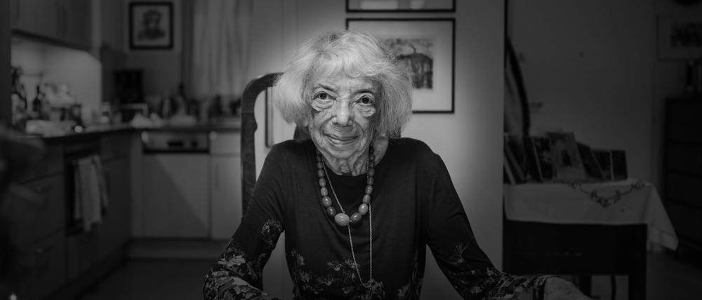 Holocaust-Überlebende und Ehrenbürgerin Berlins: Margot Friedländer.