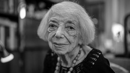 Die Holocaust-Überlebende Margot Friedländer.