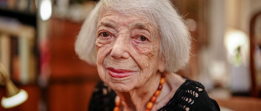 „Es darf nie wieder geschehen“: Margot Friedländer engagierte sich unermüdlich gegen das Vergessen. (Archivbild)