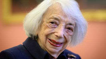 Die Holocaust-Überlebende Margot Friedländer.