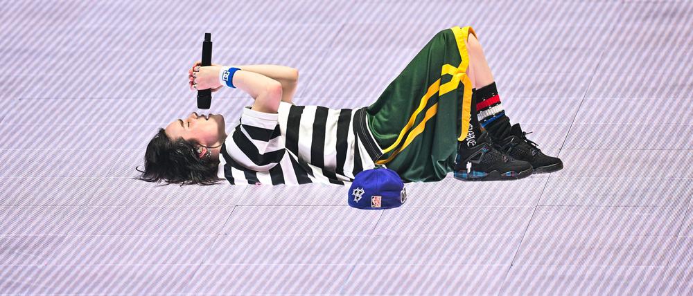 Billie Eilish in Stockholm.