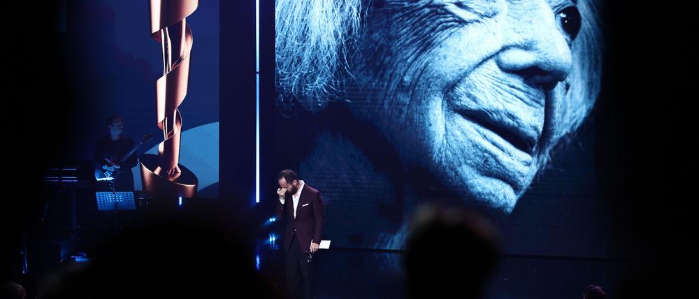 Igor Levit und viele Gäste beim Deutschen Filmpreis waren sichtlich ergriffen vom Tod Margot Friedländers. 