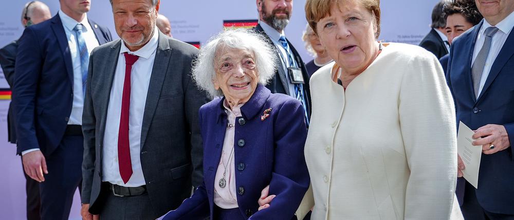 Die Altkanzlerin erinnert an Margot Friedländers Mahnung: „Seid Menschen“. (Archivbild)