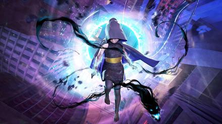 Artwork zum VR-Spiel „Selina: Mind at Large“