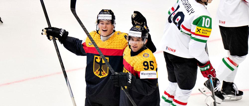 Die Eishockey-Nationalmannschaft startete erfolgreich in die WM.
