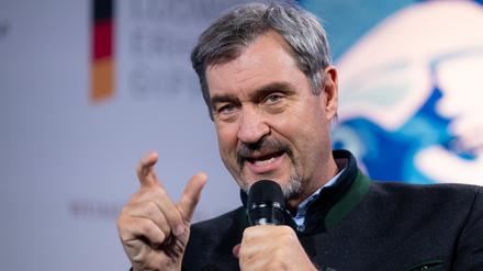 Der Ministerpräsident von Bayern: Markus Söder (CSU).