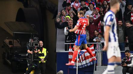 Atléticos Alexander Sörloth hat allen Grund zum Jubeln.