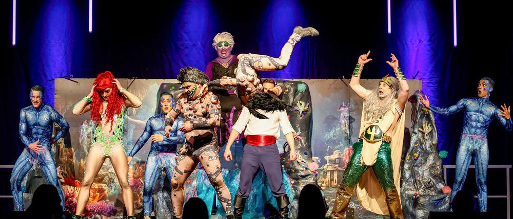 Mit ihrer Darbietung unter dem Titel „Arielle - Ursulas Rache“ hat sich das Männerballett Finsterwalde aus Brandenburg den deutschen Meistertitel geholt.