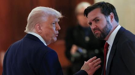 US-Präsident Donald Trump und JD Vance
