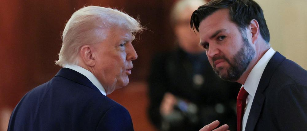 US-Präsident Donald Trump und JD Vance