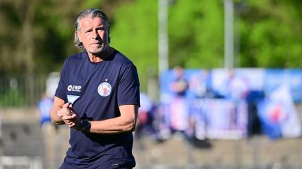 Turbine-Trainer Kurt Russ verpasste mit seinem Team den angepeilten Punktgewinn.
