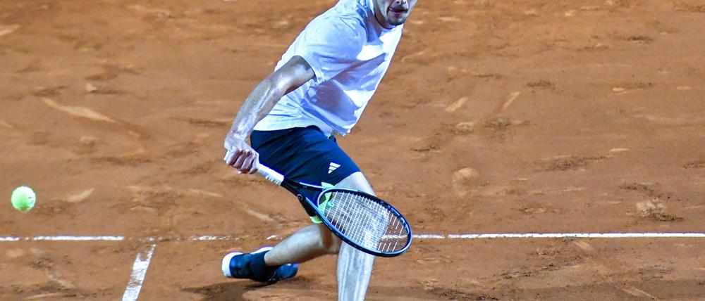 Alexander Zverev steht beim Turnier in Rom im Achtelfinale. 