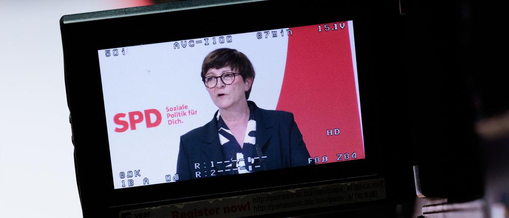 Vorsitzende auf Abruf: Saskia Esken kandidiert nicht erneut als SPD-Chefin.