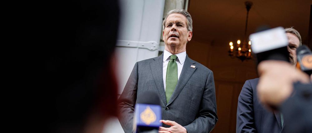 US-Finanzminister Scott Bessent in China.