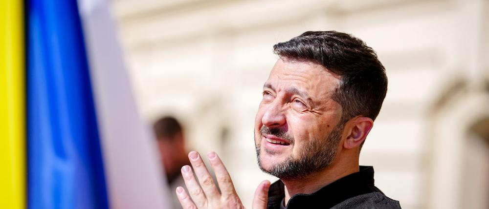 Selenskyj will sich persönlich mit Putin treffen. (Archivbild)