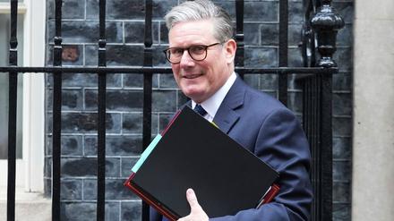 Der britische Premier Keir Starmer wird die verschärften Regeln bei einer Pressekonferenz erläutern. (Archivfoto)