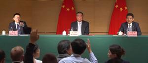 Chinas Delegation zeigte sich bereit, weiter mit den USA zu verhandeln. 