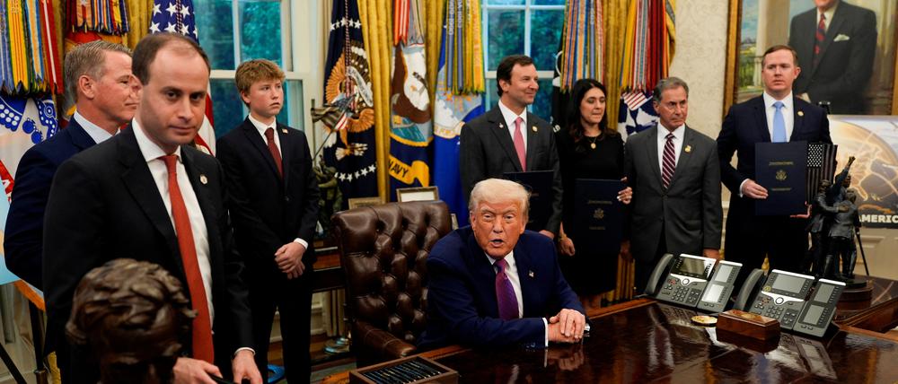 Trump im Oval Office