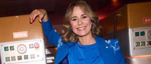 Hinter den Kulissen. Moderatorin Bettina Cramer bei der KaDeWe-Küchenparty.