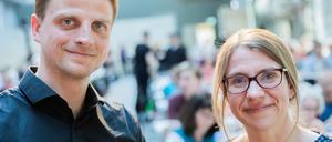 Maximilian Schirmer will Linke-Landesvorsitzender bleiben, Franziska Brychcy nicht (Archivbild). 