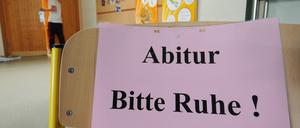 Aktuell werden bundesweit die Abiturprüfungen absolviert.