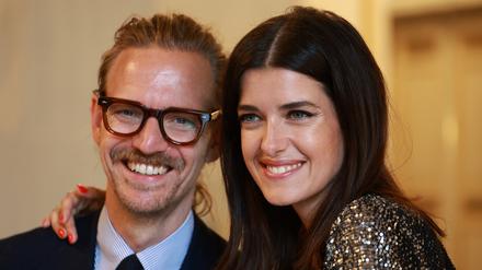 MUNICH, GERMANY - JUNE 20: Actress Marie Nasemann and husband Sebastian Tigges attend the premiere of "For the Drama" at Bayerische Staatsoper on June 20, 2024 in Munich, Germany. (Photo by Johannes Simon/Getty Images)