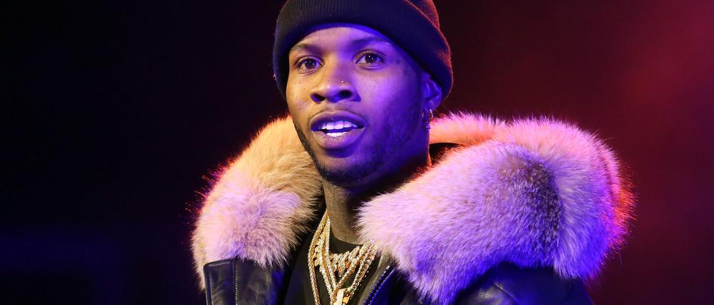 Rapper Tory Lanez verbüßt eine zehnjährige Gefängnisstrafe. (Archivbild)