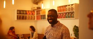 Neuer Küchenchef Sibusiso Mntambo im „InterKontinental“. 