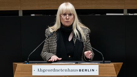 Berlins Innensenatorin Spranger. (Archivbild)