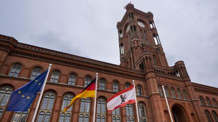 Das Rote Rathaus öffnet einen Tag lang seine Türen. (Archivfoto)