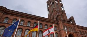 Das Rote Rathaus öffnet einen Tag lang seine Türen. (Archivfoto)