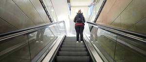 Diese Rolltreppe im Bahnhof Alexanderplatz kommt weg
