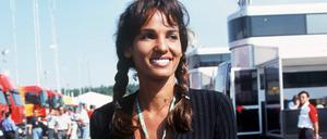 Nadja Abd el Farrag bei einem Auftritt am Hockenheimring.