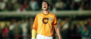 Es begann in der Champions League. In der Saison 1999/2000 spielten Hertha und Michael Preetz erstmals in Nike-Trikots.