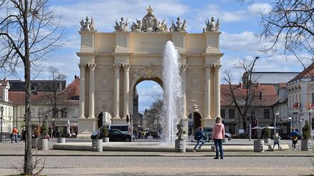 Das  Brandenburger Tor in Potsdam