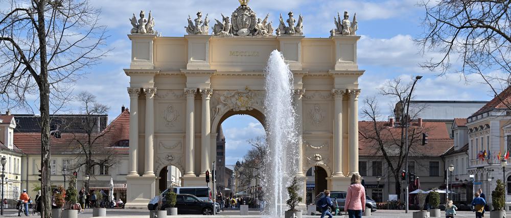 Das  Brandenburger Tor in Potsdam