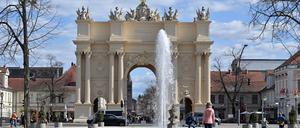 Das  Brandenburger Tor in Potsdam