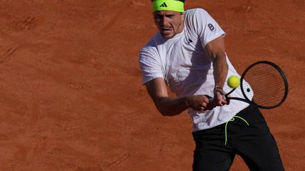 Alexander Zverev schaffte es ins Viertelfinale von Rom