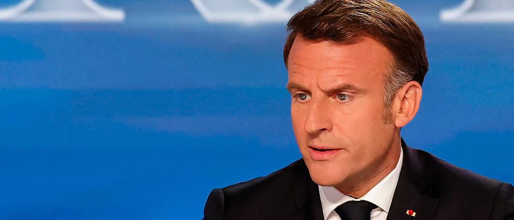 Frankreichs Präsident Emmanuel Macron.