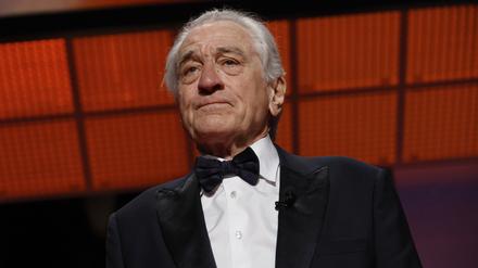 Robert De Niro, Träger der Ehrenpalme, während der Eröffnungszeremonie der 78. Internationalen Filmfestspiele in Cannes.