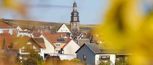 Der Weinort Kallstadt in Rheinland-Pfalz.