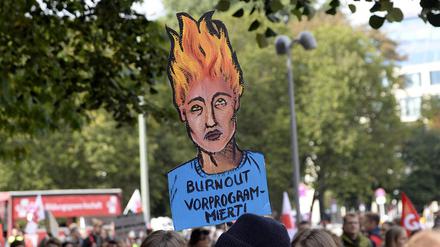 Lehrerstreik in Berlin. (Archivbild)
