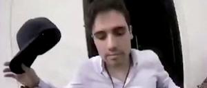 Archivbild: Ovidio Guzman, Sohn des Drogenbosses El Chapo, wird kurzzeitig von mexikanischen Militärpolizisten in einer Wohnanlage in der Nähe des Zentrums von Culiacan im mexikanischen Bundesstaat Sinaloa festgenommen (17. Oktober 2019).