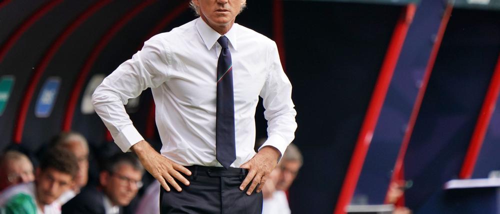 Der ehemalige italienische Nationaltrainer Roberto Mancini prägte als Spieler die erfolgreiche Ära von Sampdoria Genua maßgeblich mit. Jetzt steigt der Verein in die 3. Liga ab.