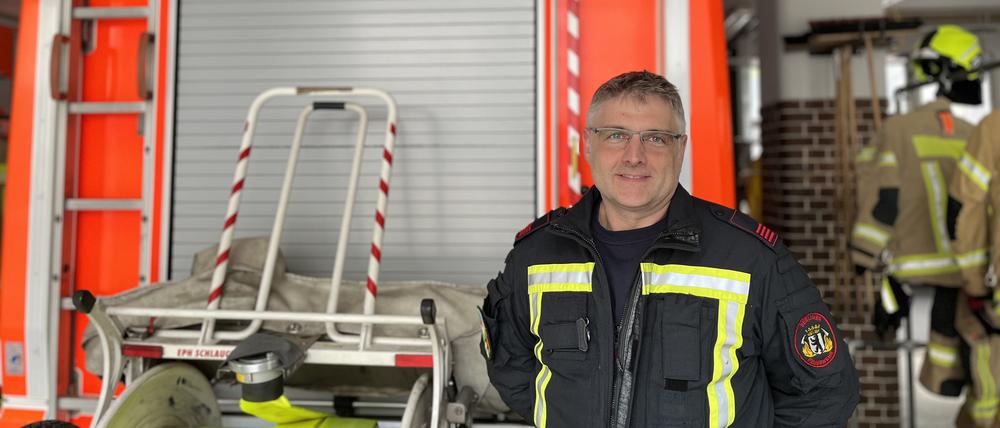 Freiwillige Feuerwehr in Hermsdorf
Wehrleiter Sven Matzigkeit