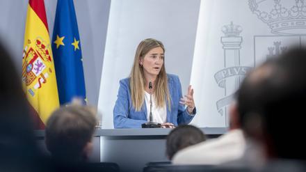 Spaniens Energieministerin Sara Aagesen.